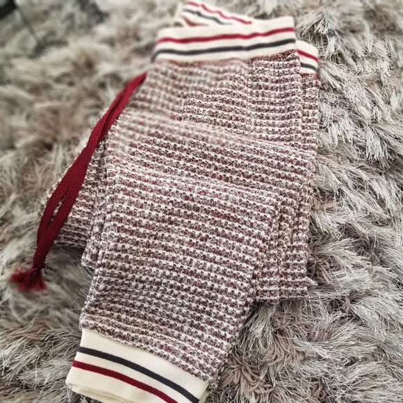 catlg Pants - Last1️⃣ Winter Thermal Waffle Knit Joggers Fall Loungewear Drawstring Pants